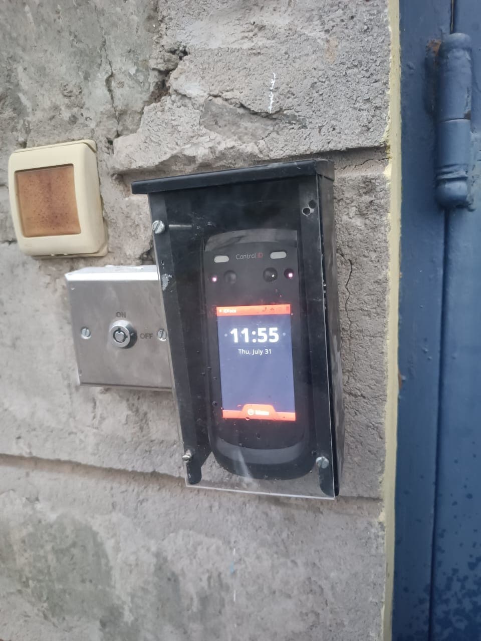Biometric Reader Installation