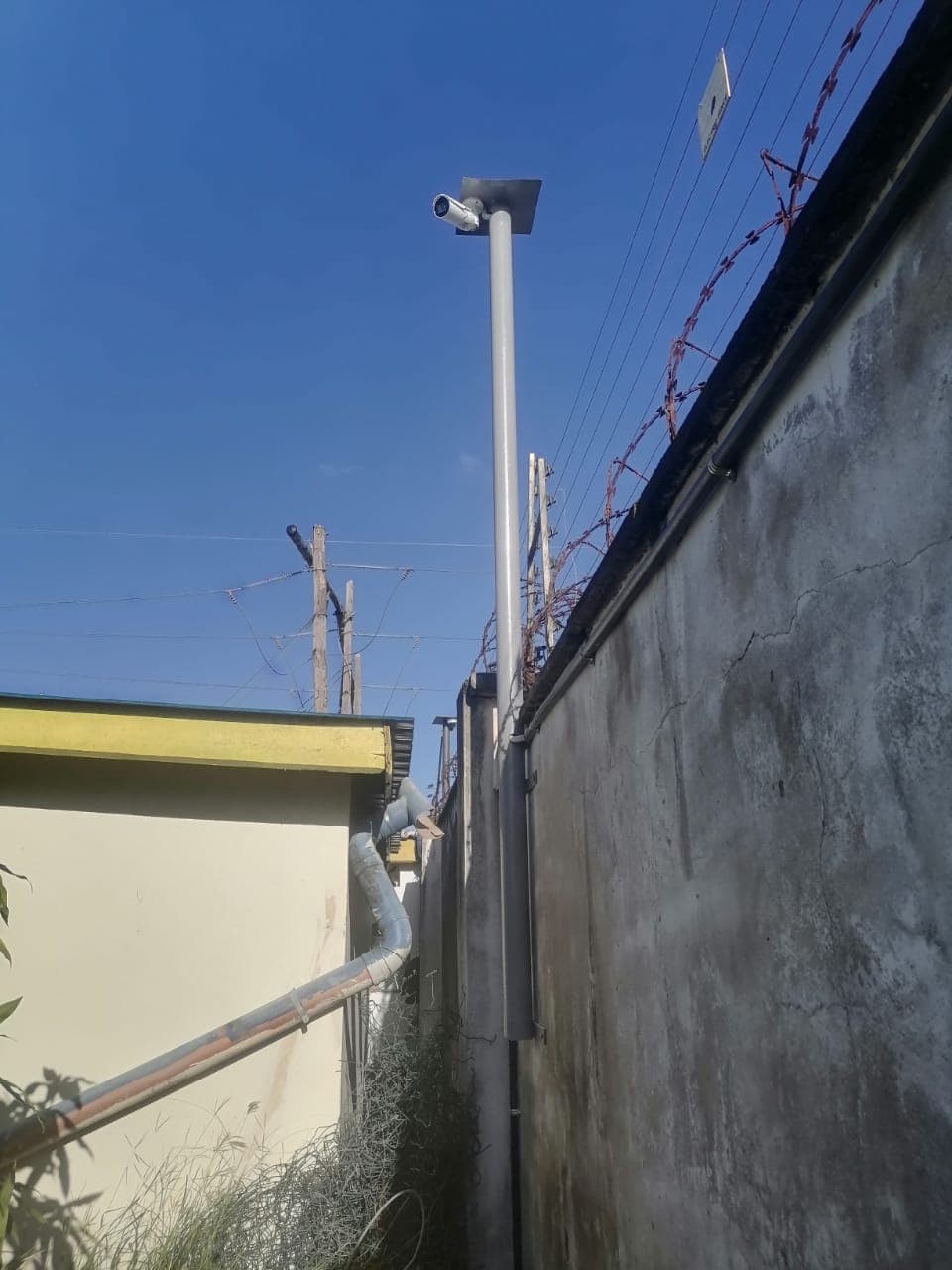 Outdoor Camera on Post